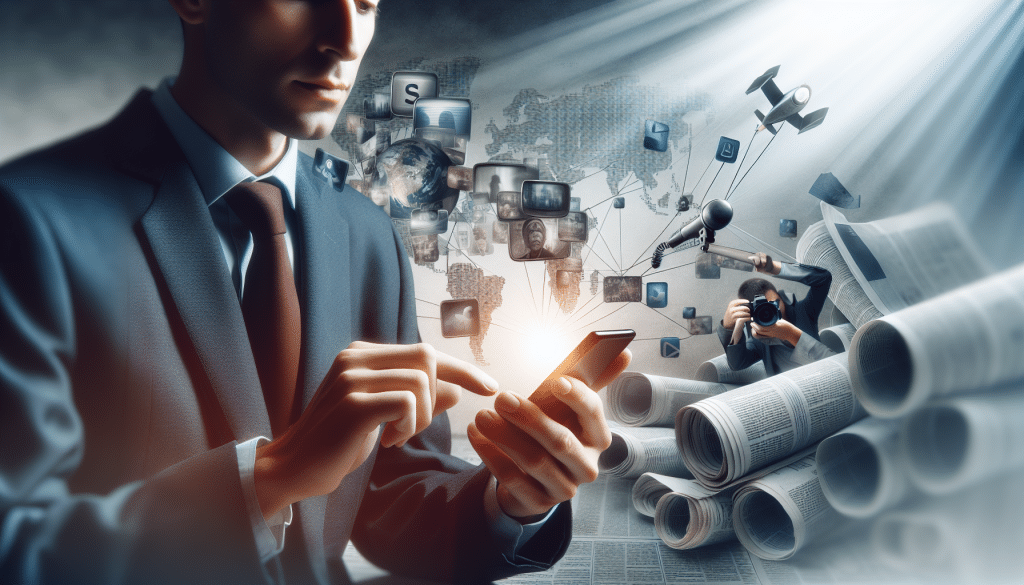 social media shaping news
